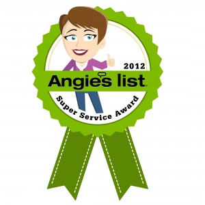Super Service Award 2012 Scottsdale Air Conditioning