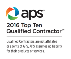 APS 2016 Top Ten Qualified Contractor