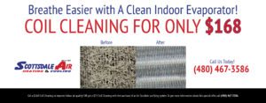 Scottsdale Air Coil Cleaning Special