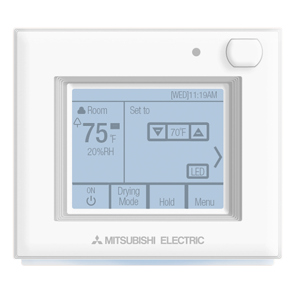 Mitsubishi Wall Mounted Wired