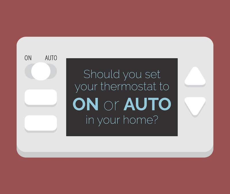 Video – Should I Set My Thermostat to ON or AUTO?