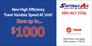 Trane Variable Speed AC unit--save up to $1,000