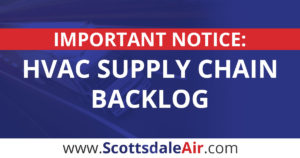 supply chain blockage for hvac